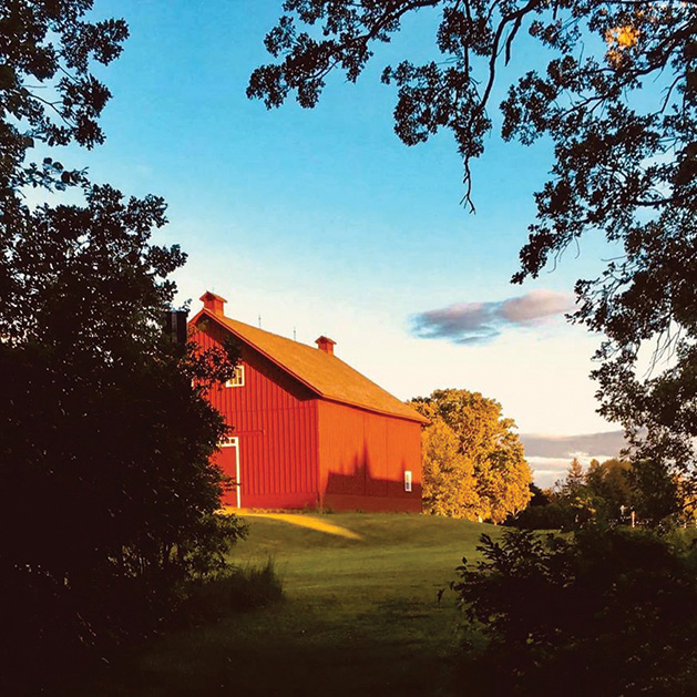 Hill Farm's Granary Shines in Local Photographer's Shot | White Bear Lake
